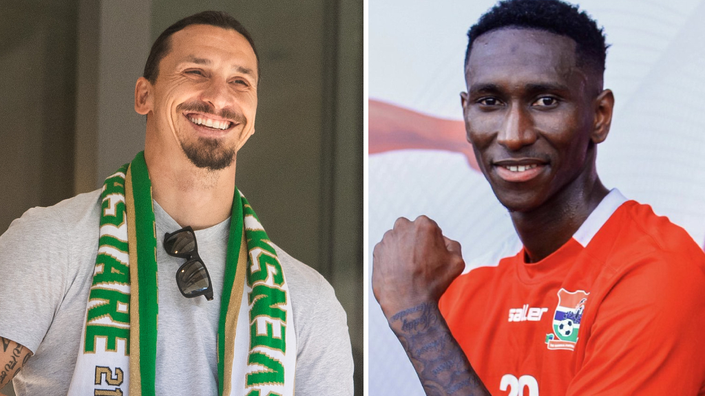 Trawally om Zlatan – “En av orsakerna att jag valde Hammarby”