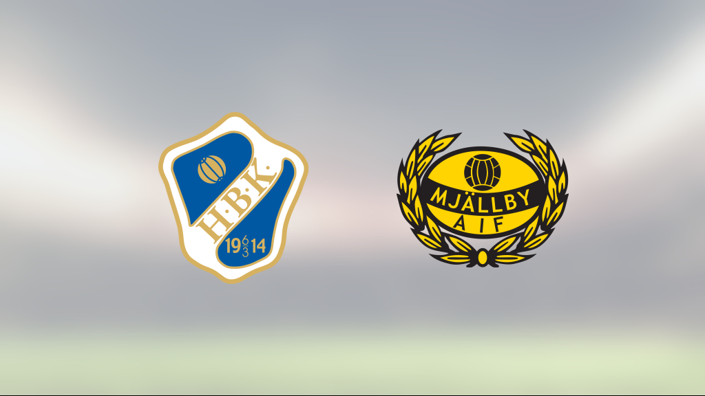 Seger för Mjällby mot Halmstad