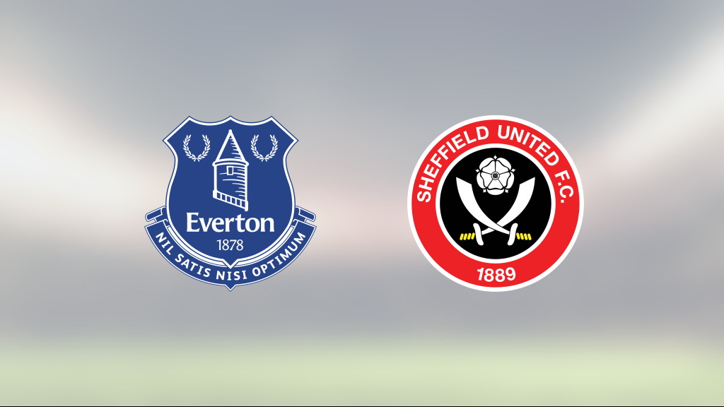 Sheffield United besegrade på bortaplan av Everton