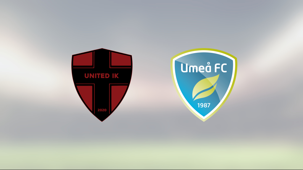 Tung seger för Umeå FC i toppmatchen mot Nordic United FC