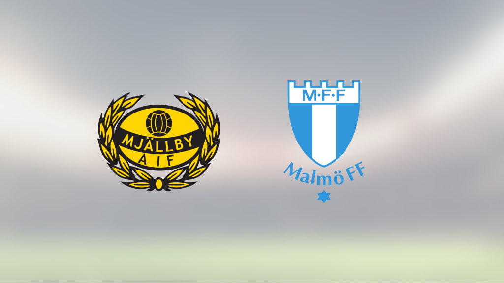 Mjällby segrade i toppmötet mot Malmö FF