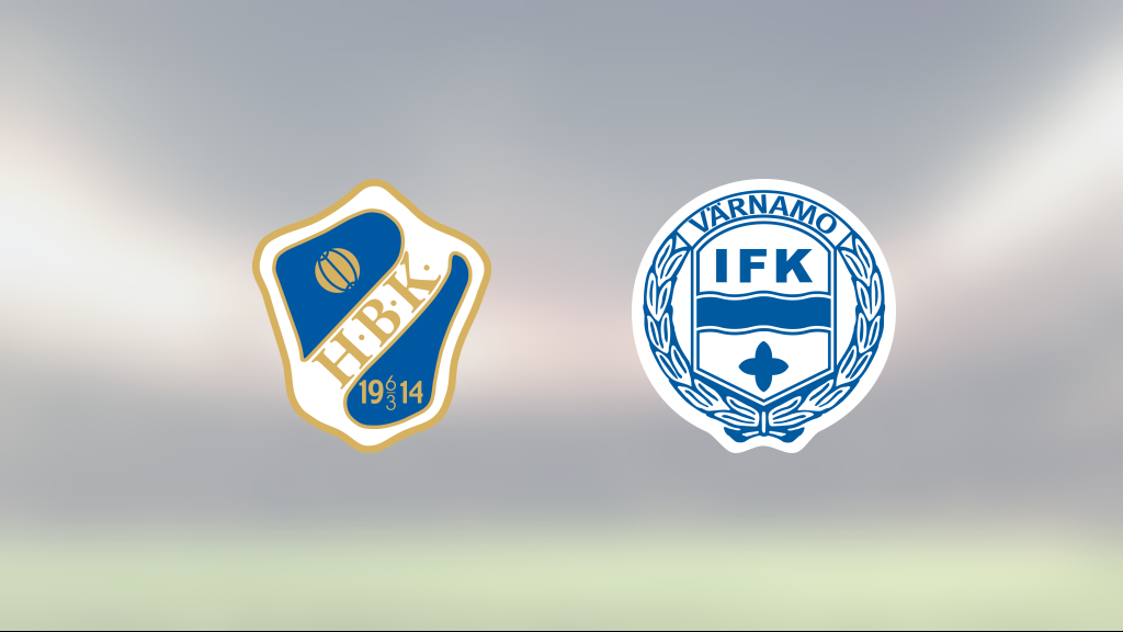 1–0-seger för Halmstad mot Värnamo – Birnir Snaer Ingason matchhjälte