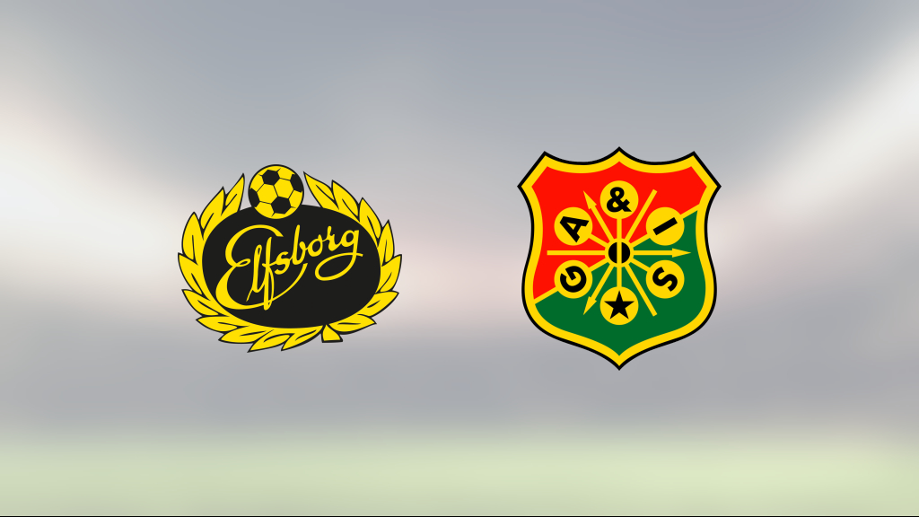 Seger för Elfsborg mot GAIS efter tidigt avgörande