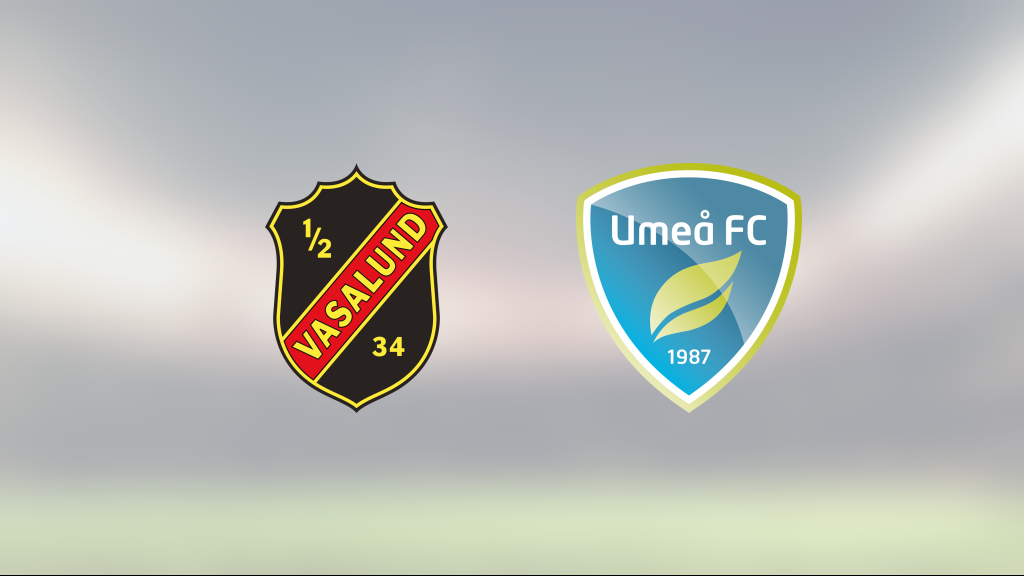 Umeå FC:s fina svit håller i sig efter 2-1 mot Vasalund