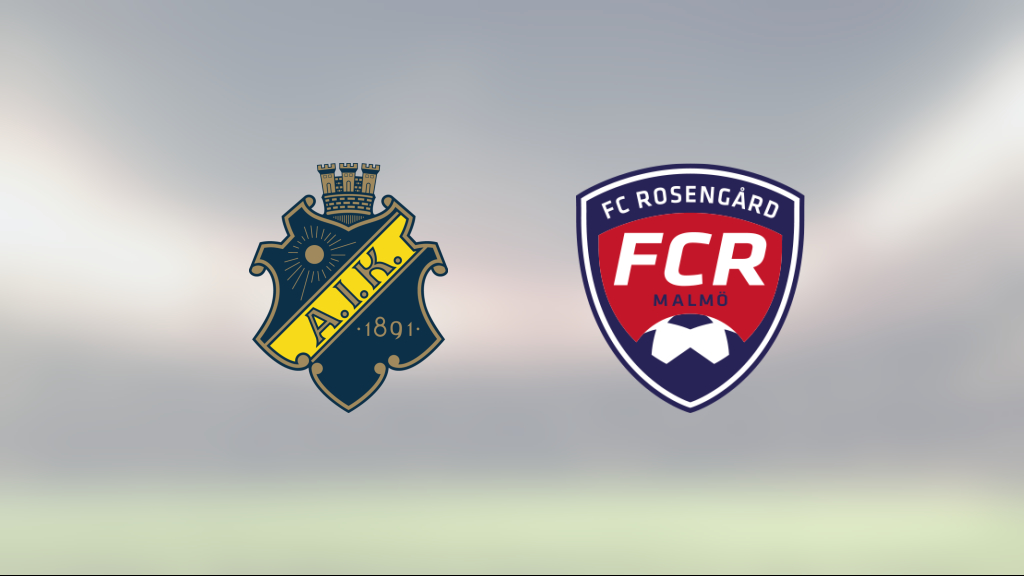 Två mål för Mai Kadowaki när Rosengård besegrade AIK