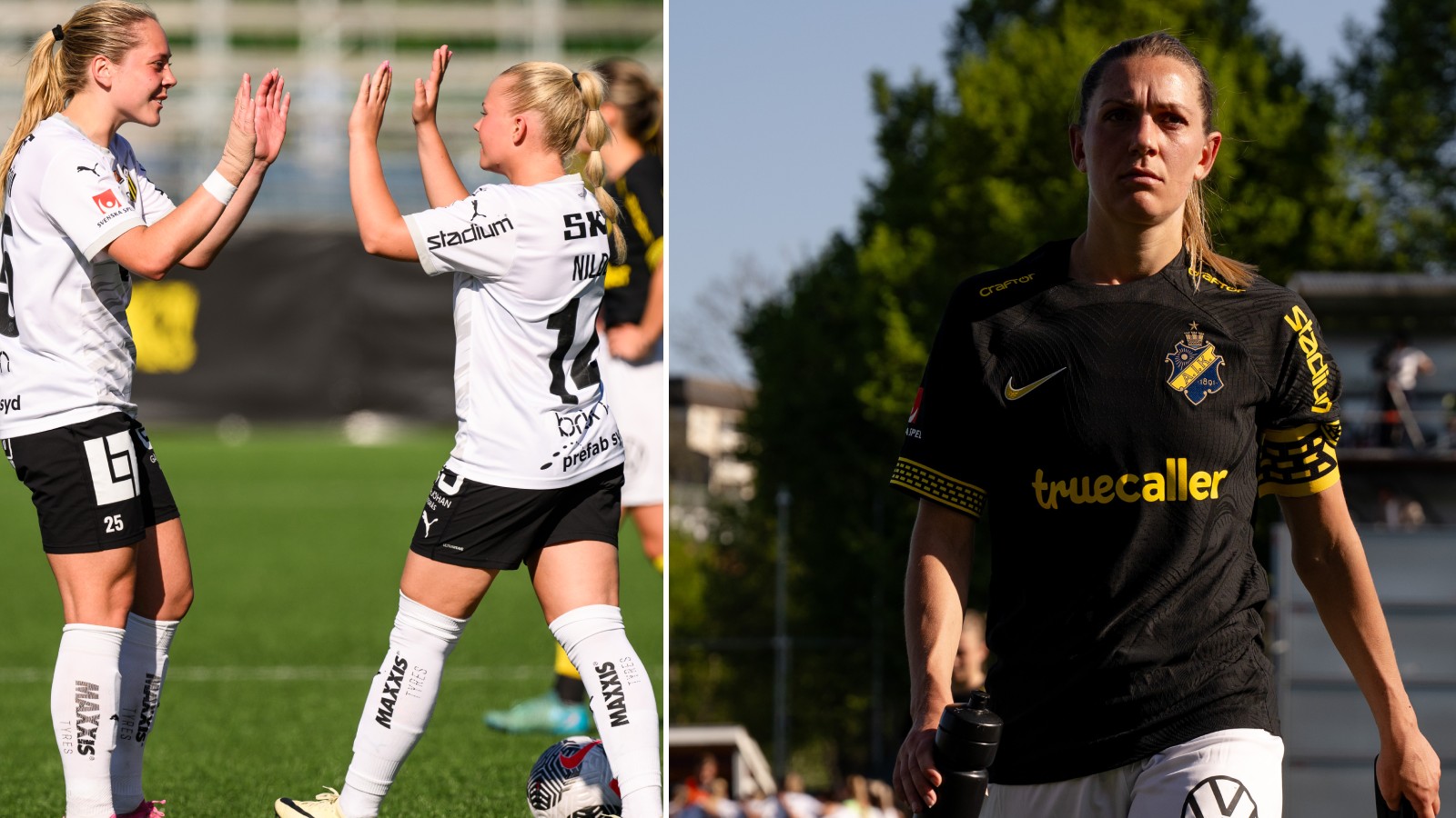 AIK pressade Häcken – visar domarmissnöje