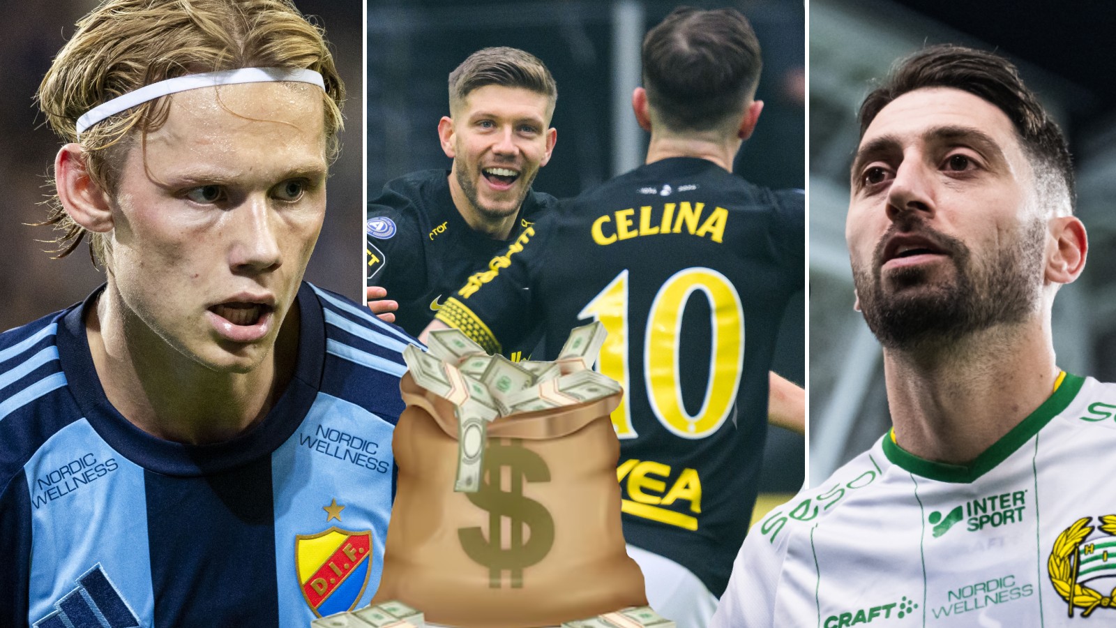 SPECIAL: Allsvenska löner – skillnaderna mellan Djurgården, Bajen och AIK