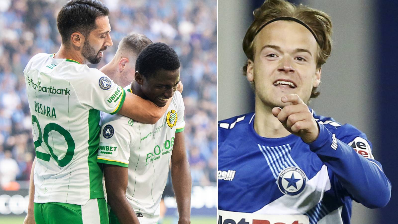 BESKEDET: Erlingmark och Wendt spelar inte mot Hammarby