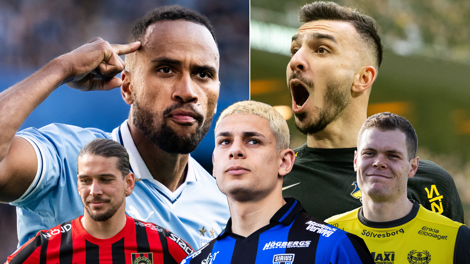 LISTA: Spelarna som kommer till flest målchanser i allsvenskan