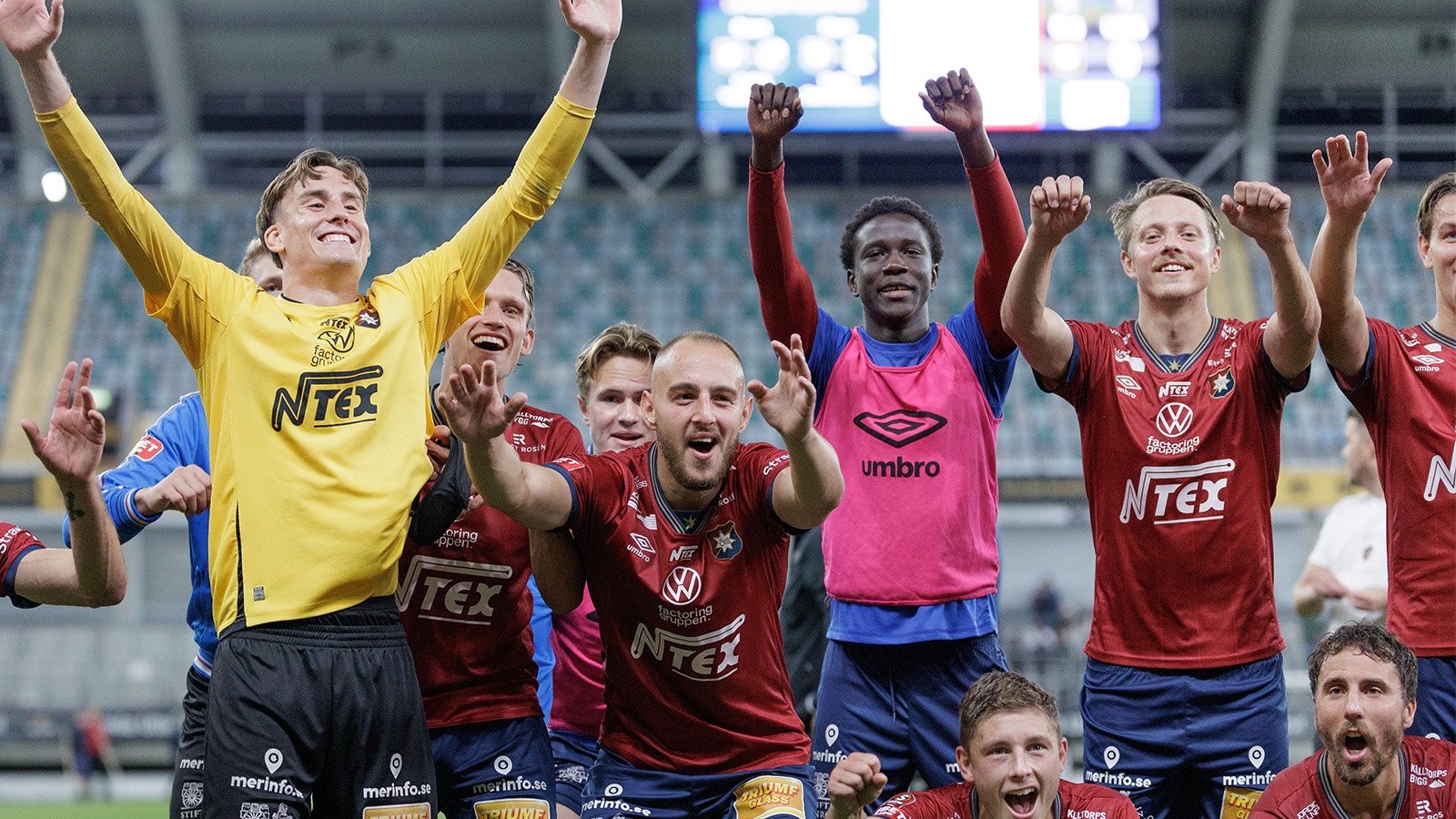 Örgryte slog Landskrona på Ullevi