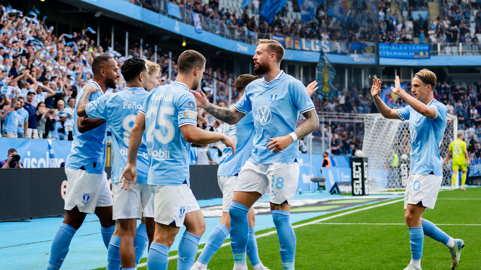 Malmö FF krossade Djurgården i seriefinalen