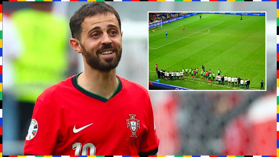 Bernardo Silva starkt kritisk till gräsplanen i Frankfurt