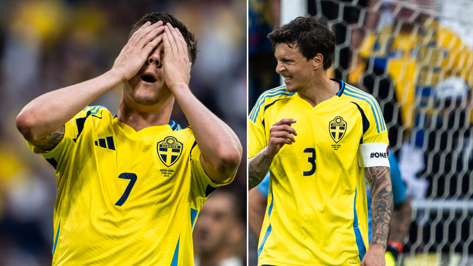 Serbien krossade Sverige – i Zlatans avtackning