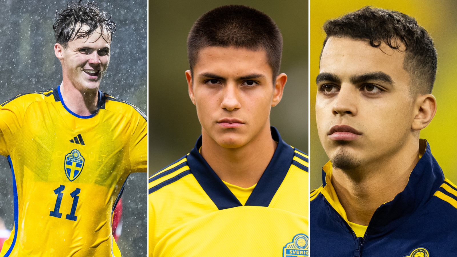 Yasin Ayari, Williot Swedberg och Matteo Perez Vinlöf flyttas upp till herrlandslaget