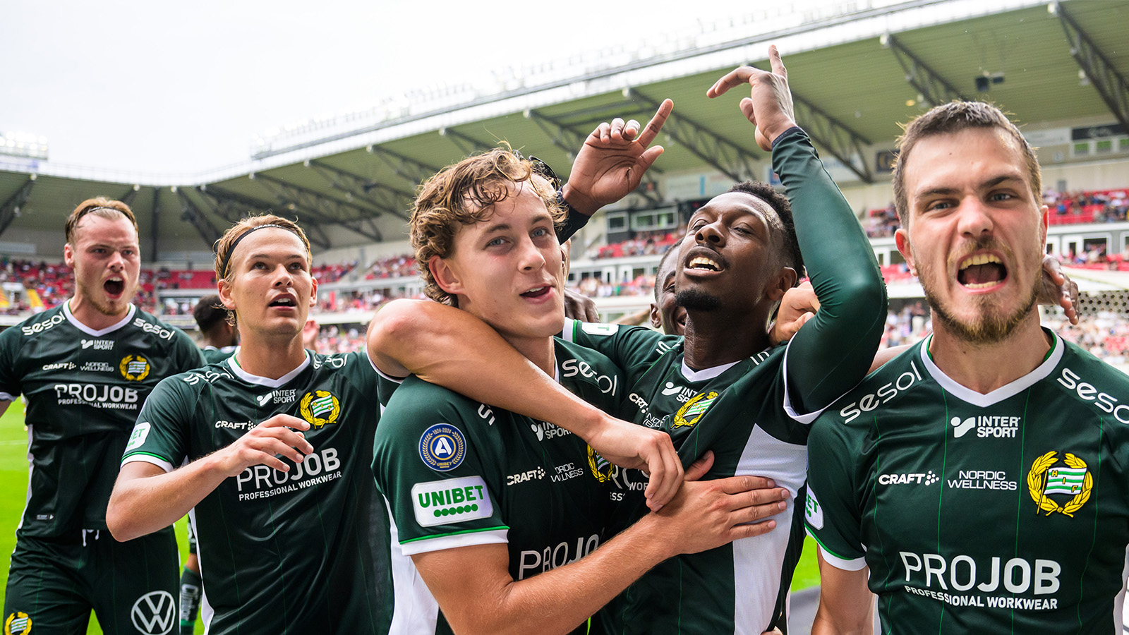 Bajen krossade Kalmar – med fyra olika målskyttar