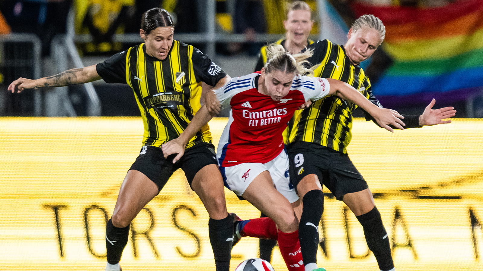 Häcken skrällvann mot Arsenal – Tindell matchhjälte