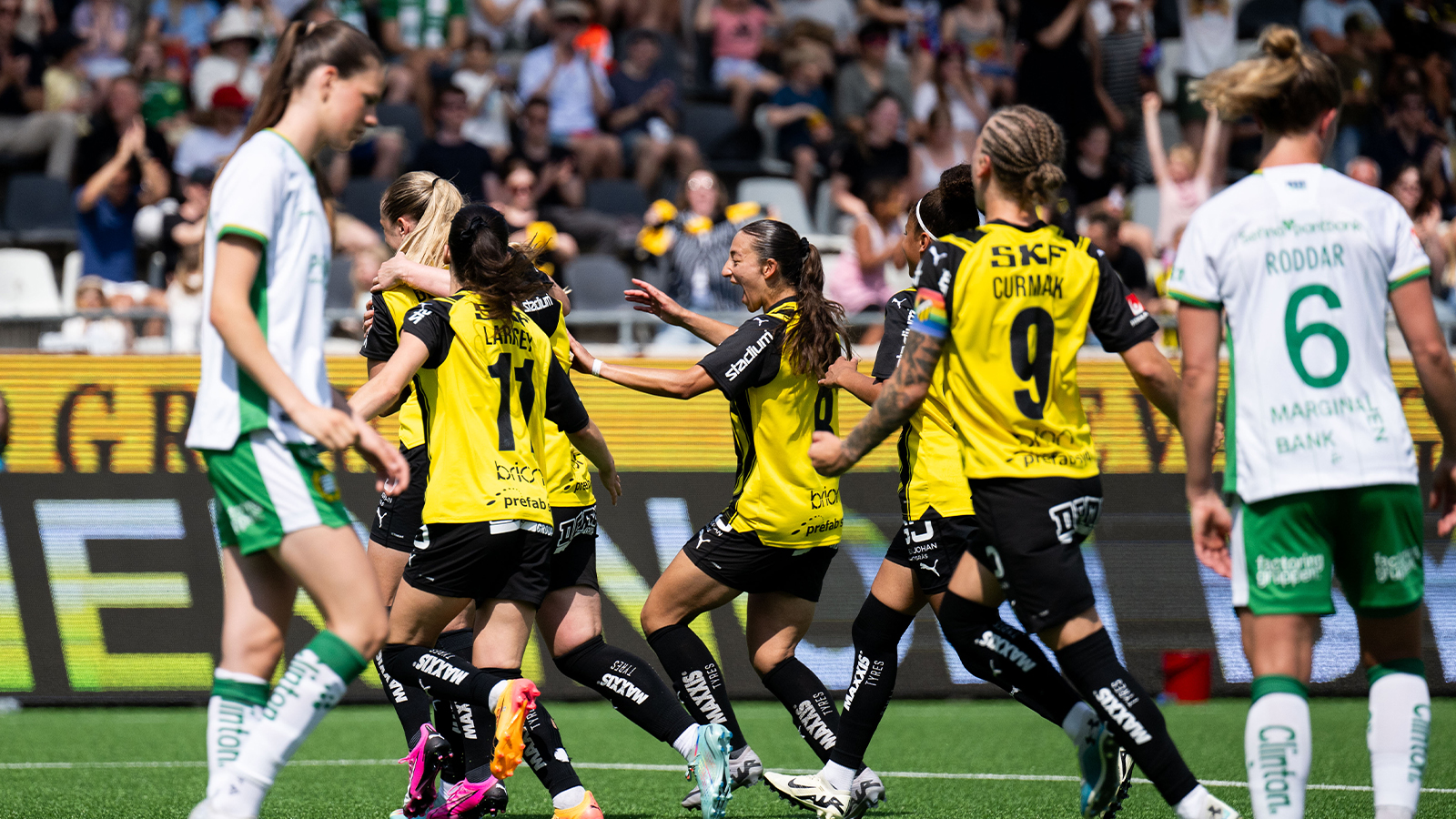 TV: Häcken vann toppmötet mot Hammarby