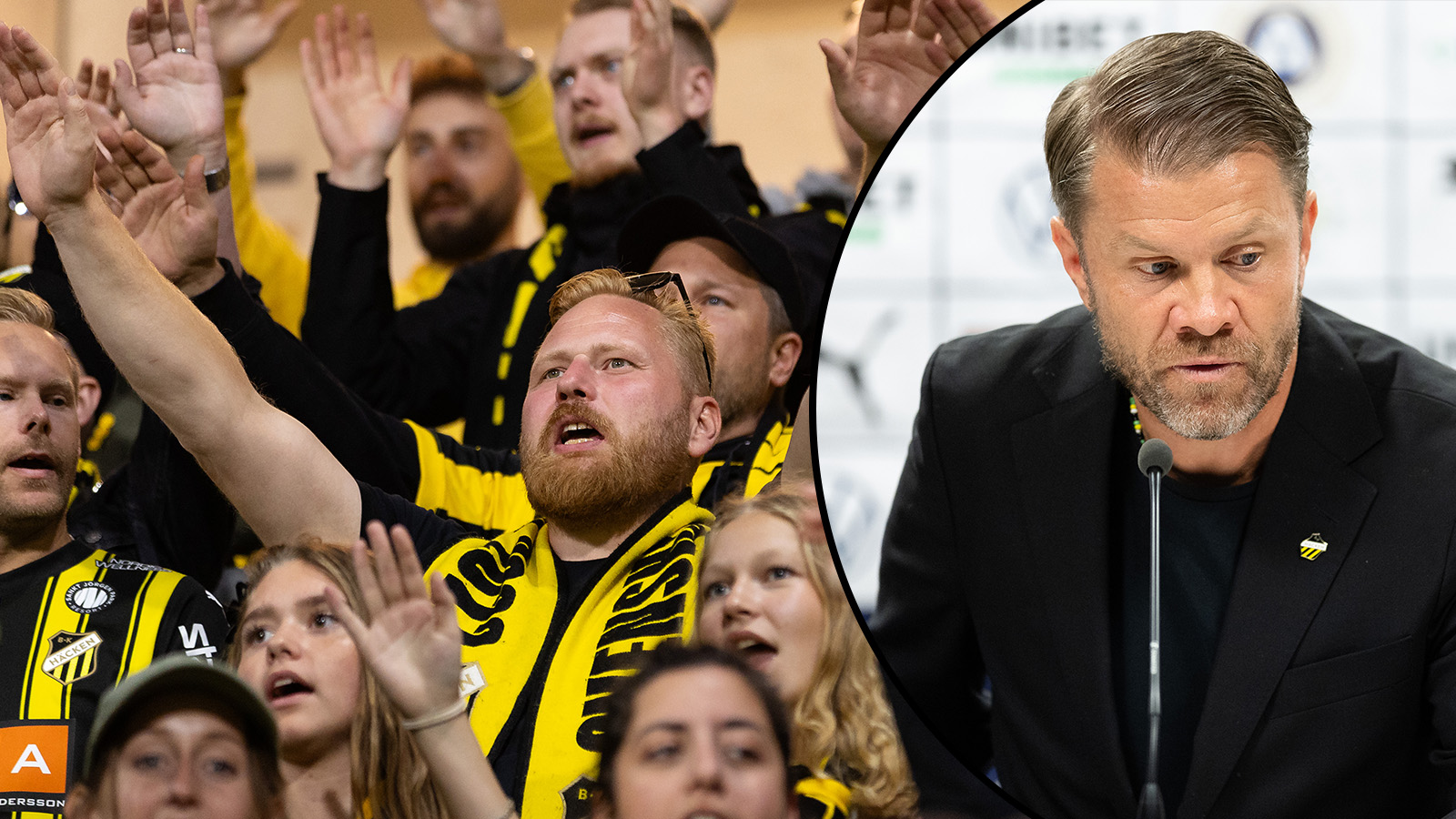 Johansen kallades till Häcken-klacken: “Frustration över resultaten”