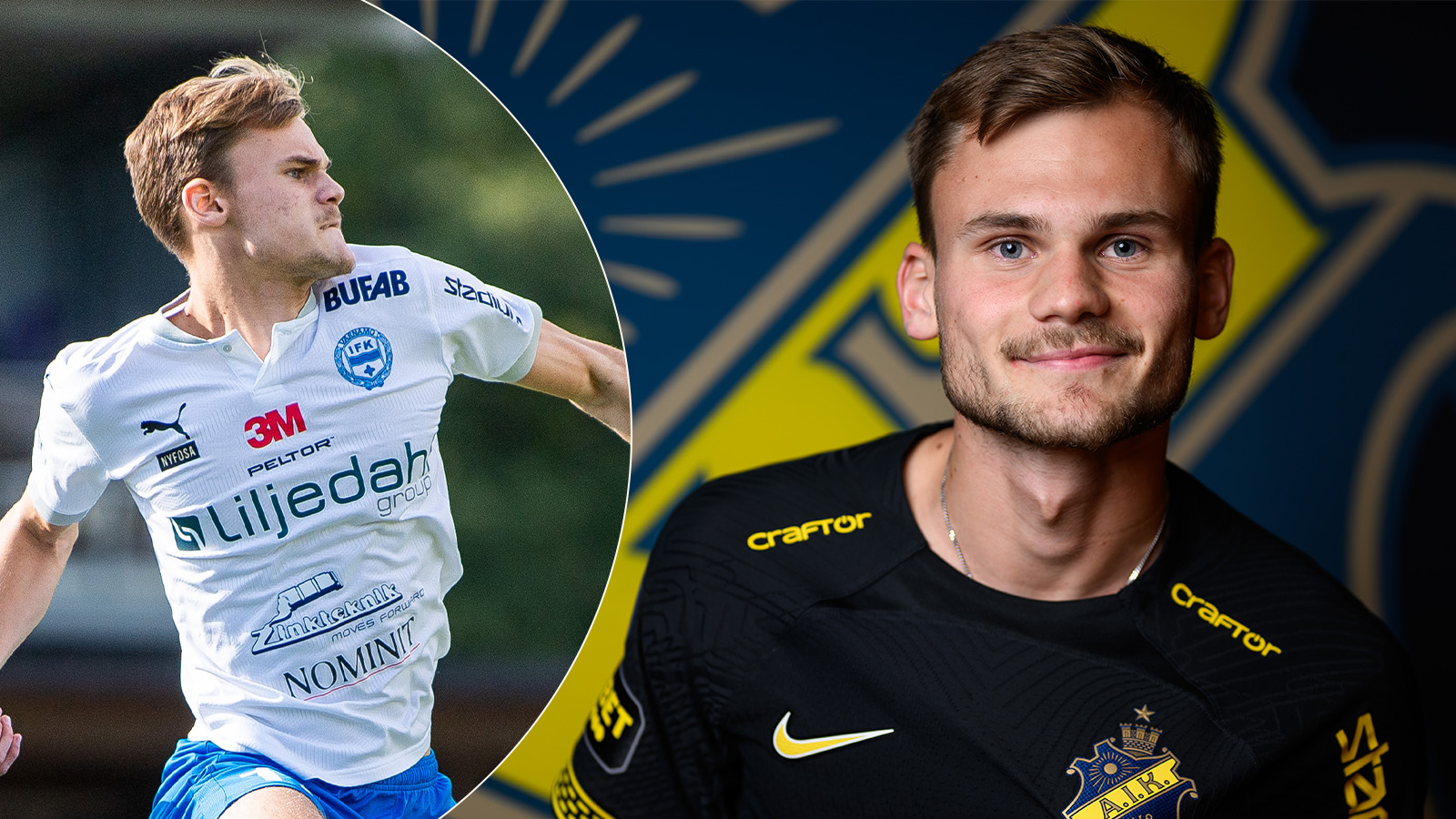 “Känna den allsvenska auran” – Oscar Uddenäs om debuten i AIK