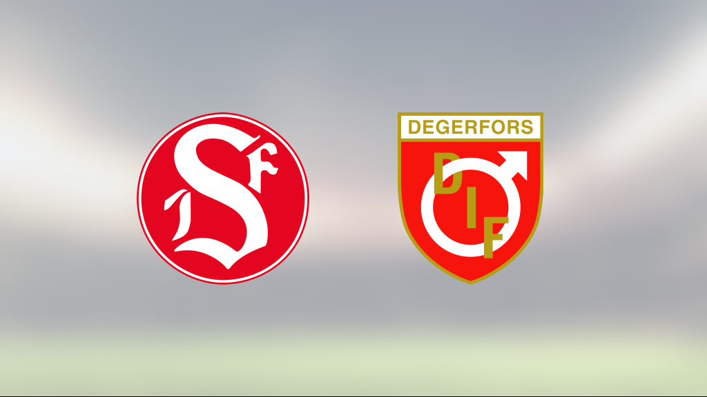 1–0-seger för Degerfors mot Sandvikens IF – Dijan Vukojevic matchhjälte