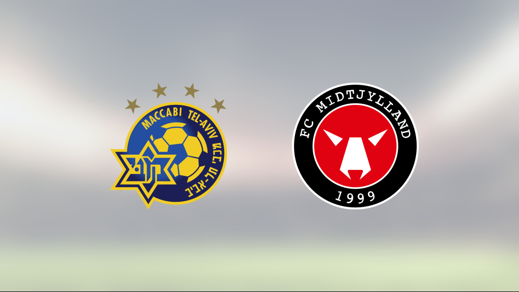 Midtjylland segrade mot Maccabi Tel Aviv