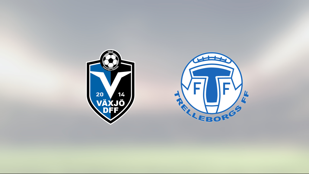 Sophia Redenstrands mål gav 1-1 för Växjö mot Trelleborg