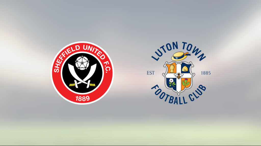 Sheffield United ny serieledare efter seger mot Luton