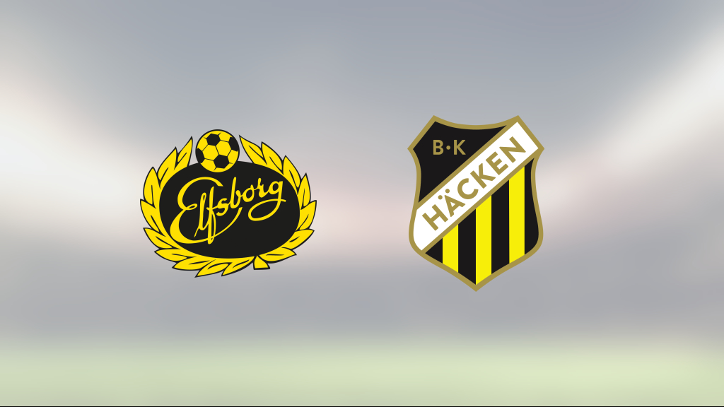 Segerraden förlängd för Häcken – besegrade Elfsborg