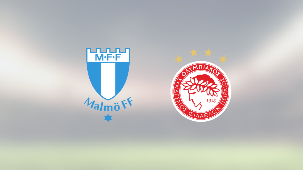 Olympiacos för tuffa för Malmö FF – förlust med 0-1