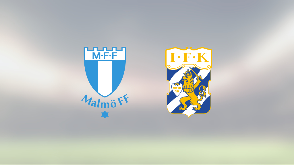 Stort jubel när Malmö FF säkrade seriesegern med vinst mot IFK Göteborg