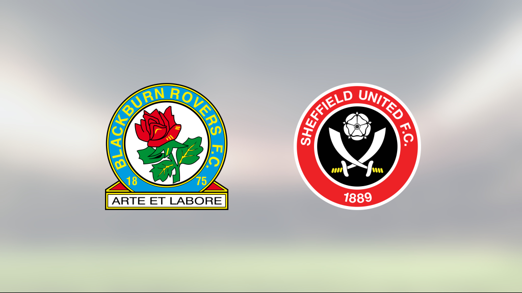 Sheffield United segrade mot Blackburn på bortaplan