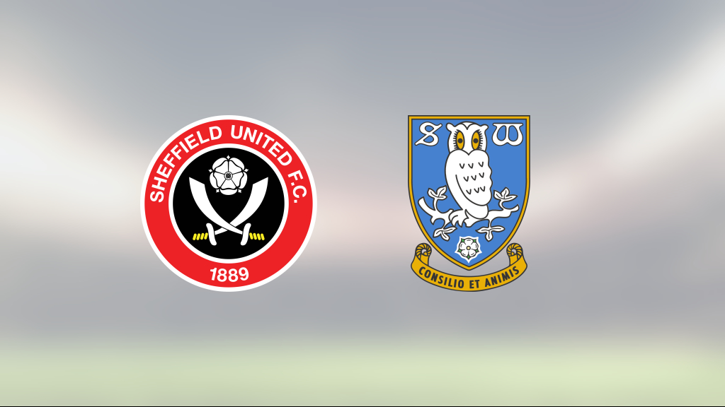 Sheffield United besegrade Sheffield Wednesday och toppar nu tabellen