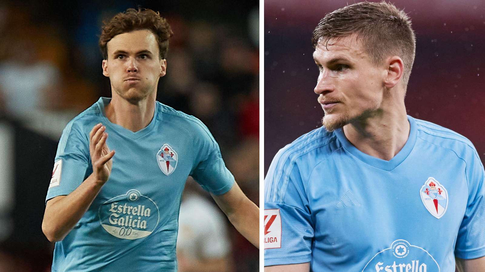 Williot Swedberg och Carl Starfelt missar Celta Vigos cupmöte