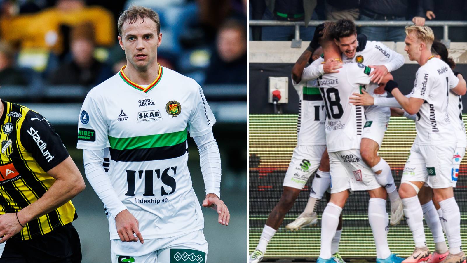 Sen Gais-kvittering innan halvtid i derbyt – men visar missnöje