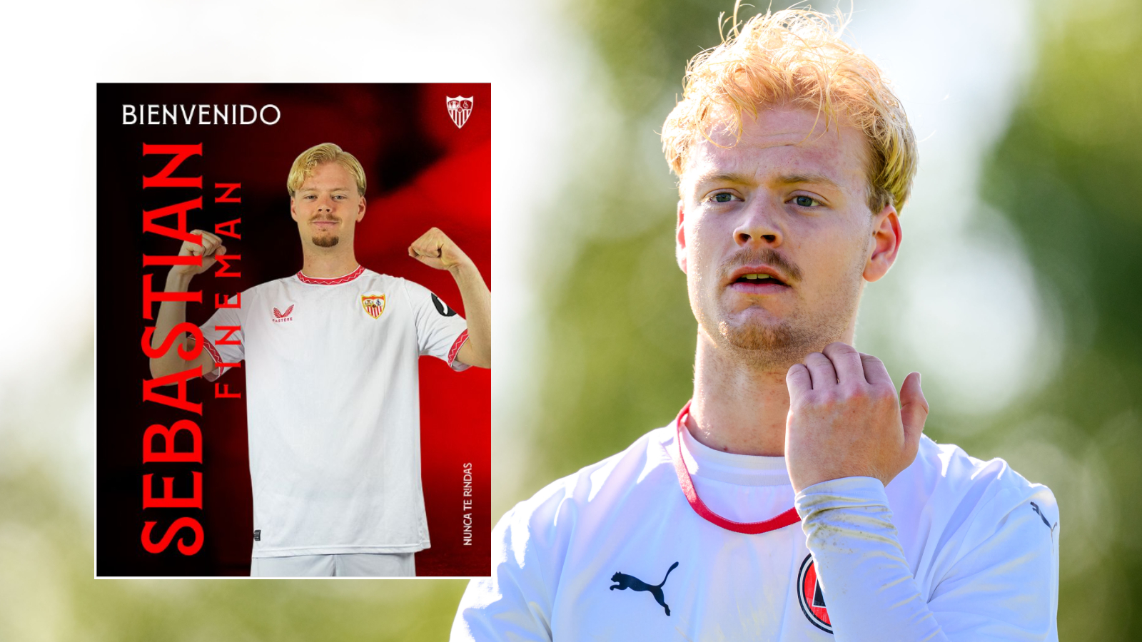 Officiellt: Svensken Sebastian Fineman klar för Sevilla