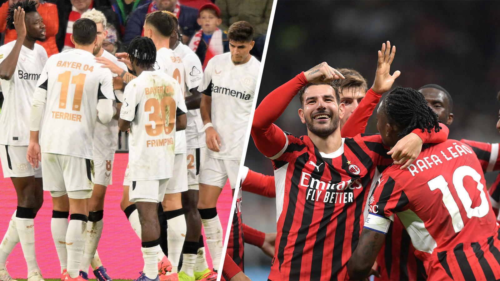 Bayer Leverkusen slog Milan