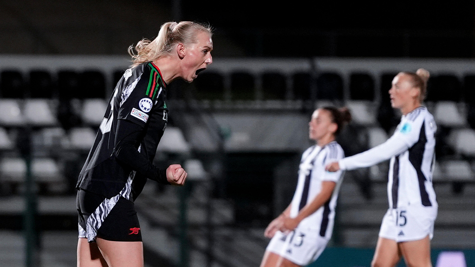 Stina Blackstenius målskytt mot Juventus