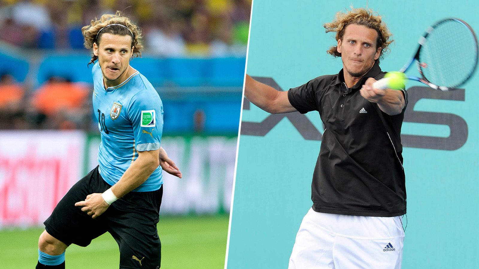 Diego Forlan gör proffsdebut – i tennis