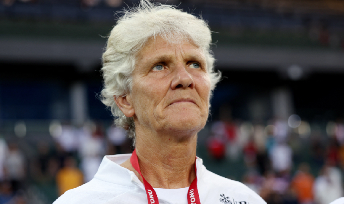 Smockan för Sundhage – förlorade med 6-0