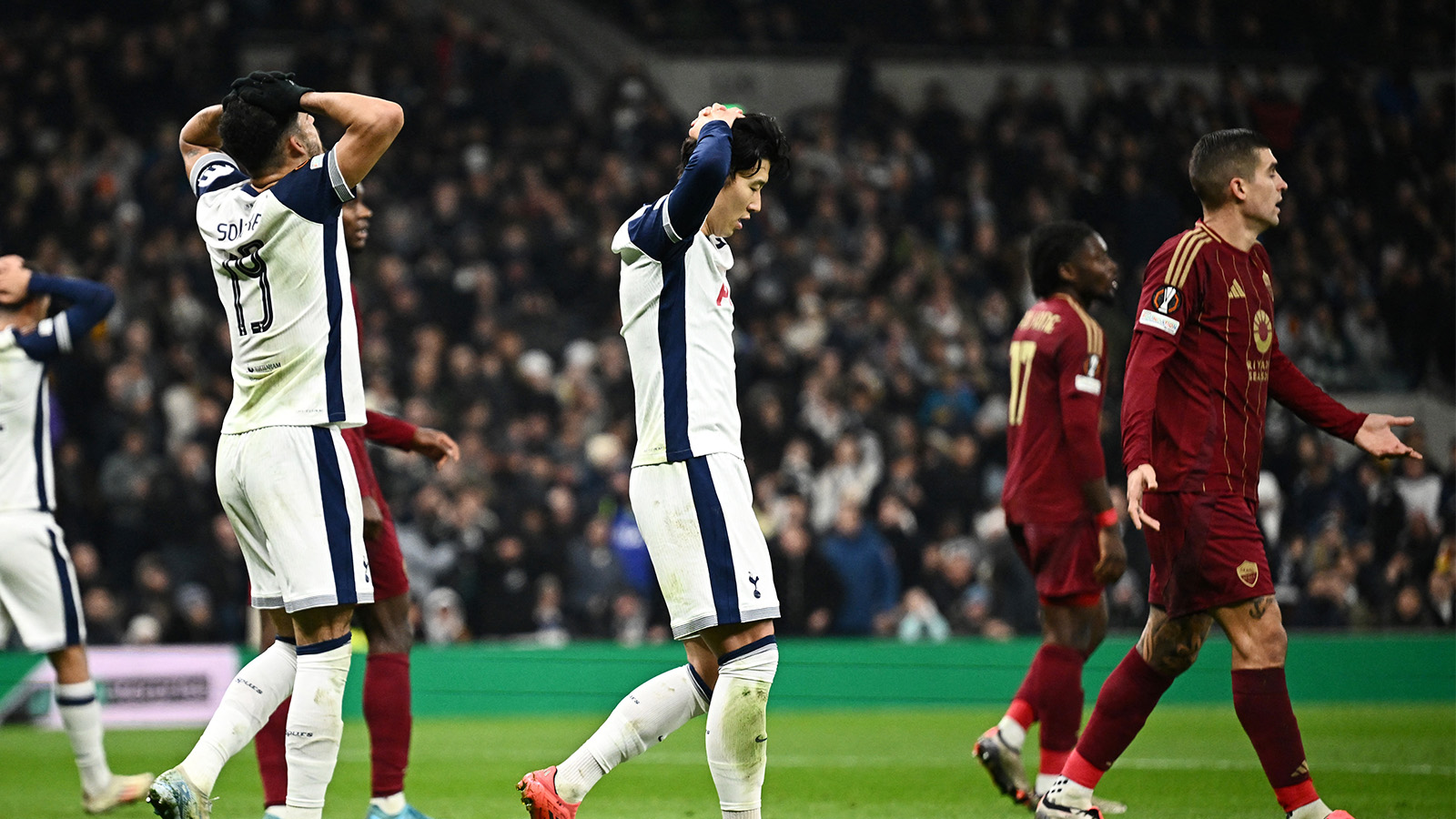 Tottenham kryssade mot Roma