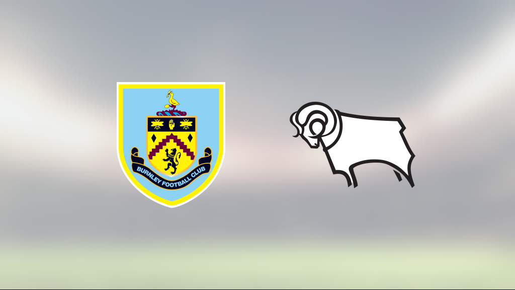 Dubbla nollor när Burnley tog emot Derby County