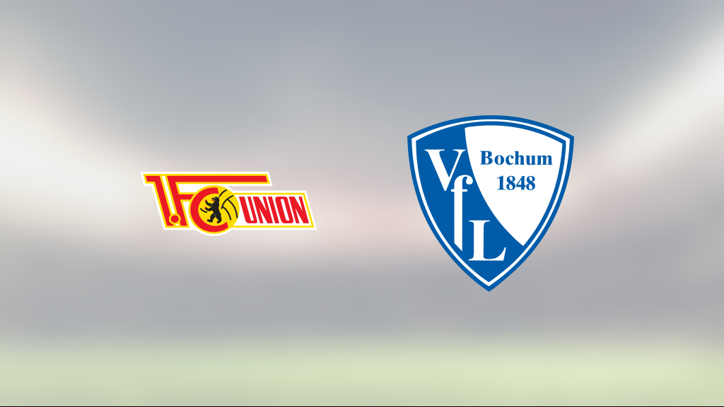 Oavgjort möte mellan Union Berlin och Bochum