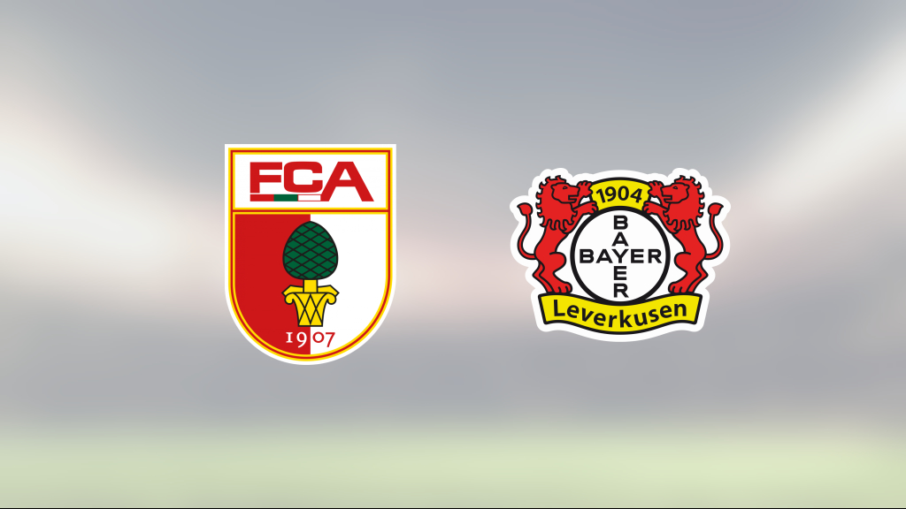 Bayer Leverkusens fina svit håller i sig efter 2-0 mot Augsburg