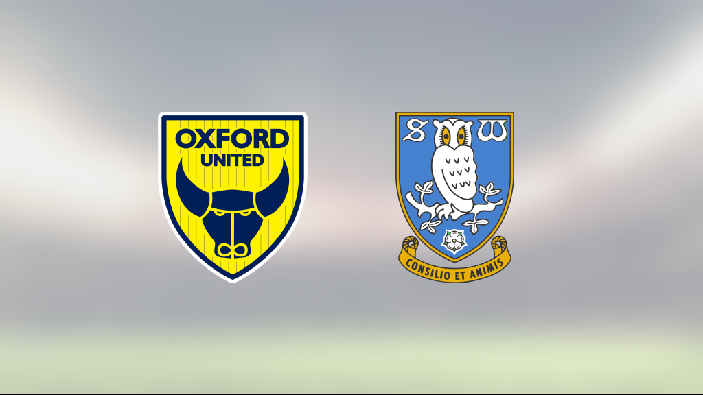 3-1-seger för Sheffield Wednesday mot Oxford United