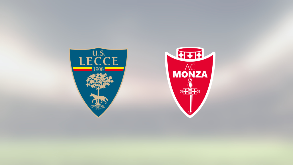 Monzas tunga svit fortsätter efter 1-2 mot Lecce