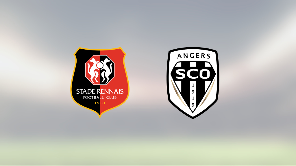 Klar seger för Rennes mot Angers på Roazhon Park