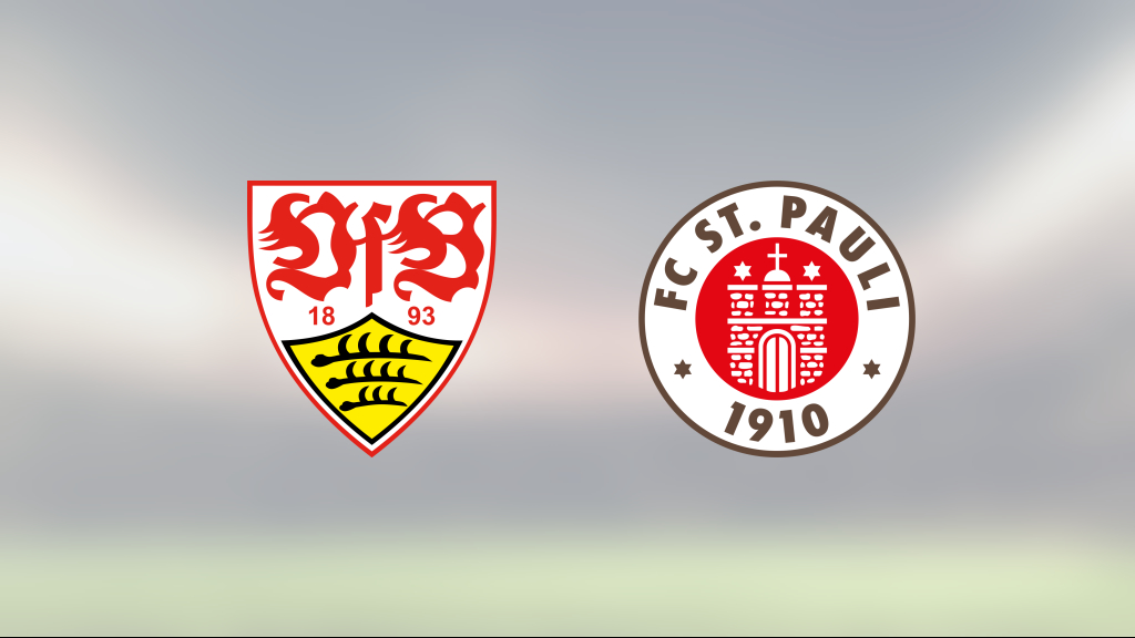 1–0-seger för St Pauli mot VfB Stuttgart – Johannes Eggestein matchhjälte