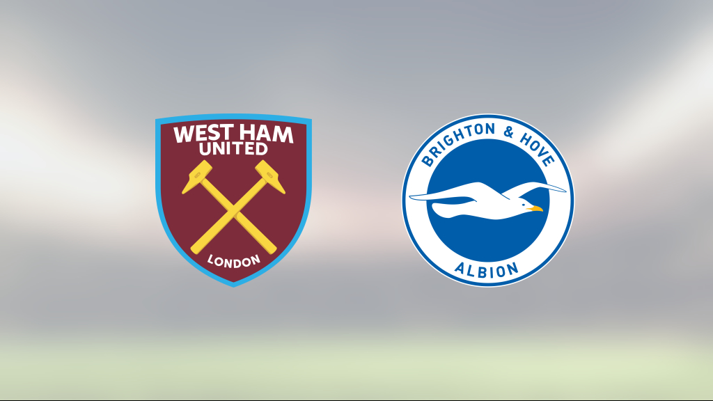 Oavgjort mellan West Ham och Brighton