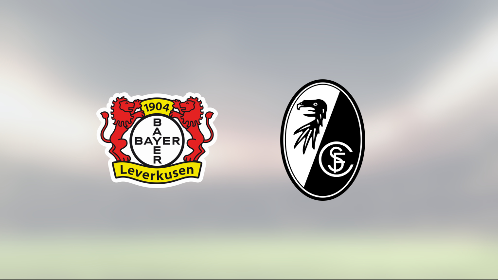 Bayer Leverkusen vann mot Freiburg – Patrik Schick fyramålsskytt