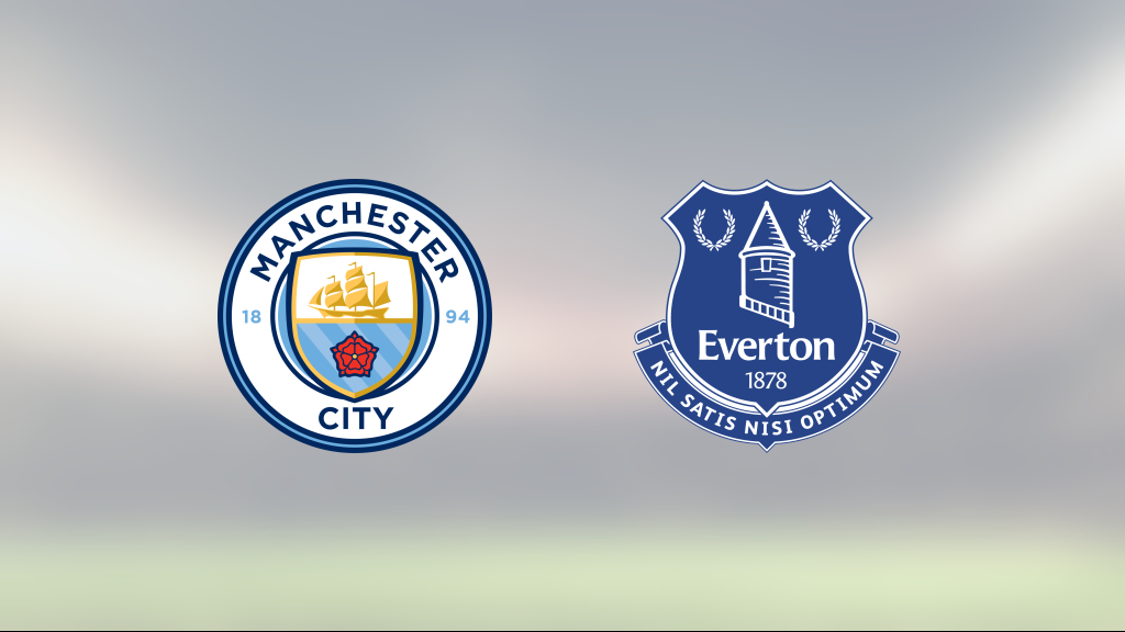 Oavgjort mellan Manchester City och Everton